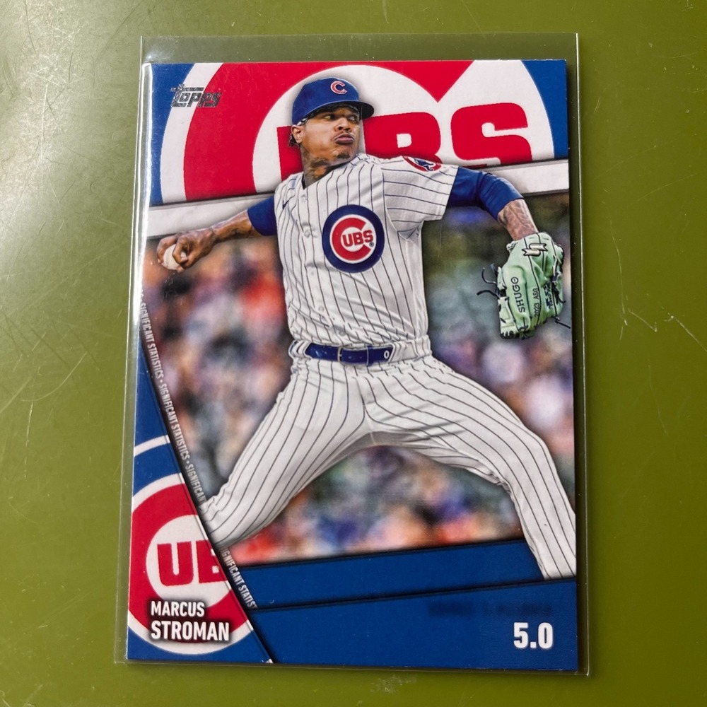 2024 Topps Series 2‎ Marcus Stroman Significant Statistics #SS-25 Cubs